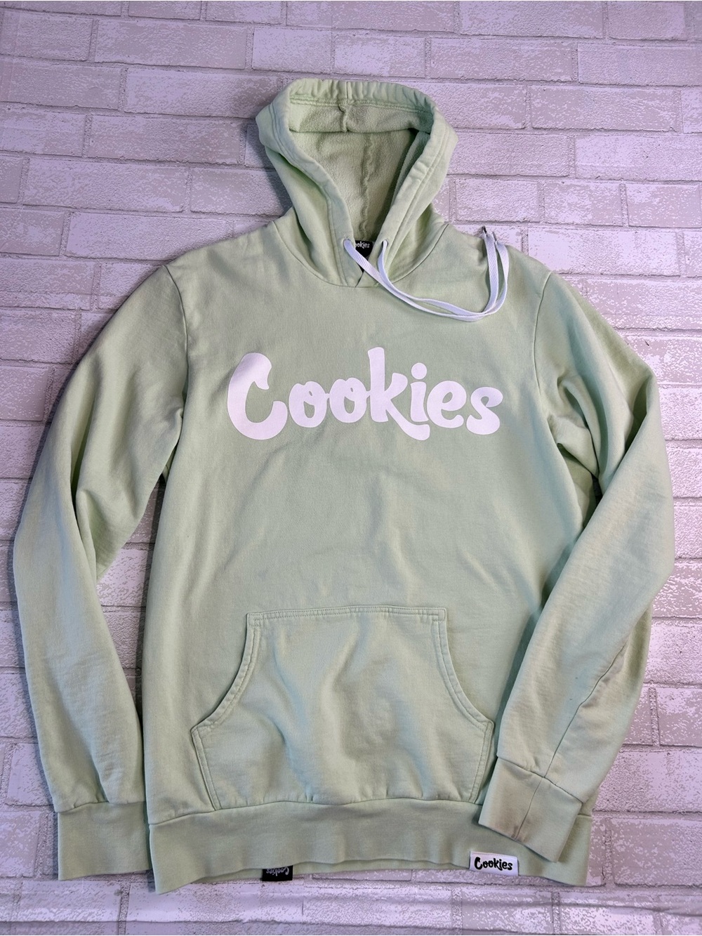Cookies Mint Green Hoodie Size Medium Streetwear